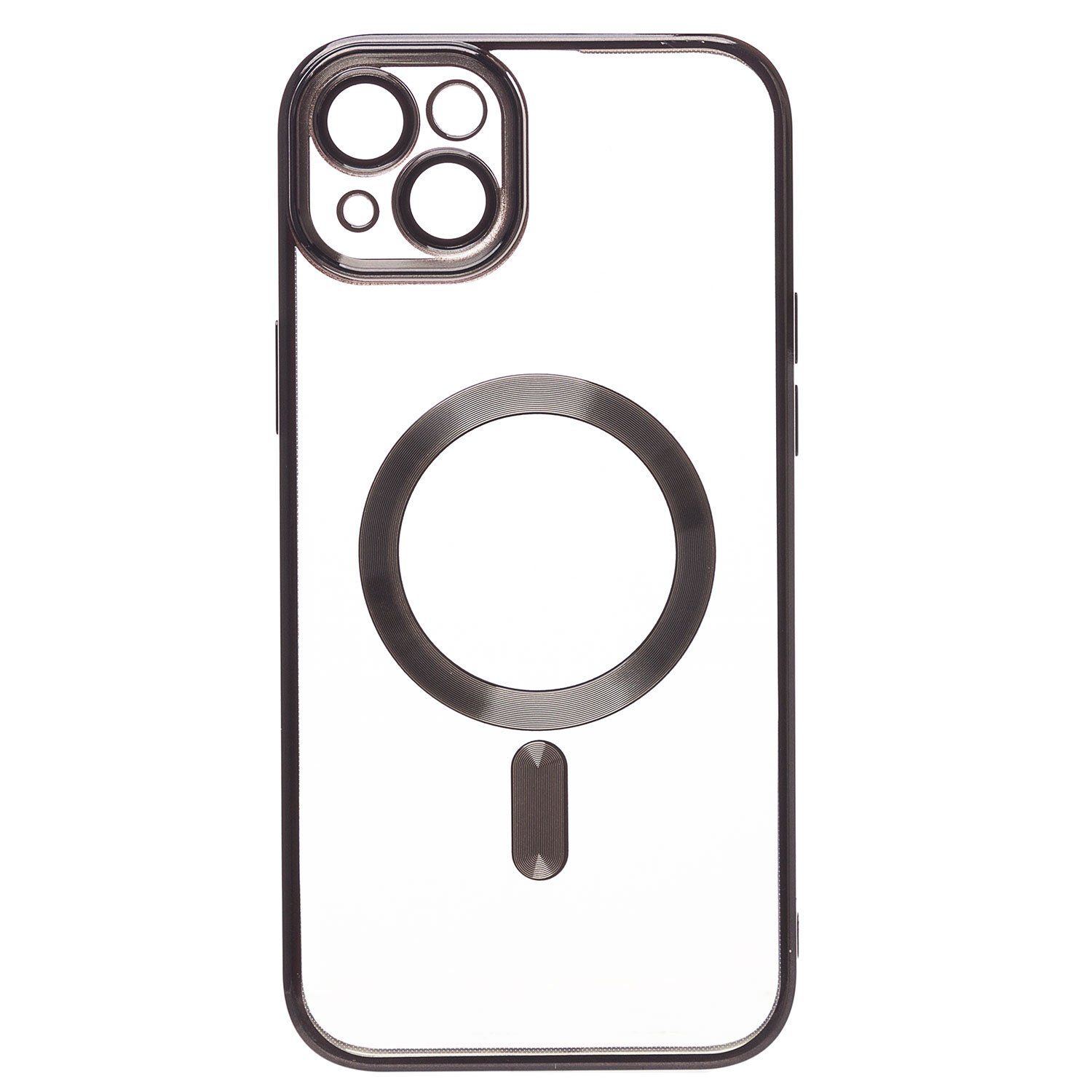 

Чехол iPhone 14 Plus силиконовый MagSafe №3 <черный>, iPhone 14 Plus