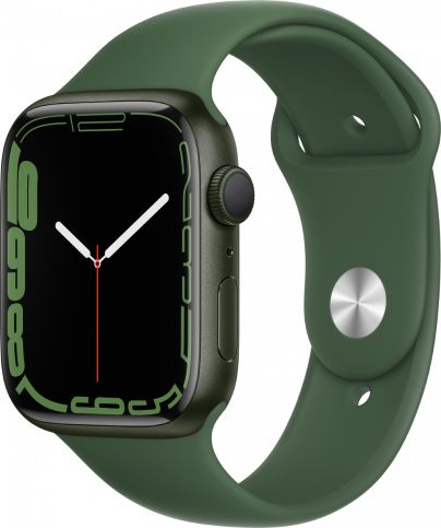 фото Смарт-часы apple watch series 7 (45mm) aluminium with sport band