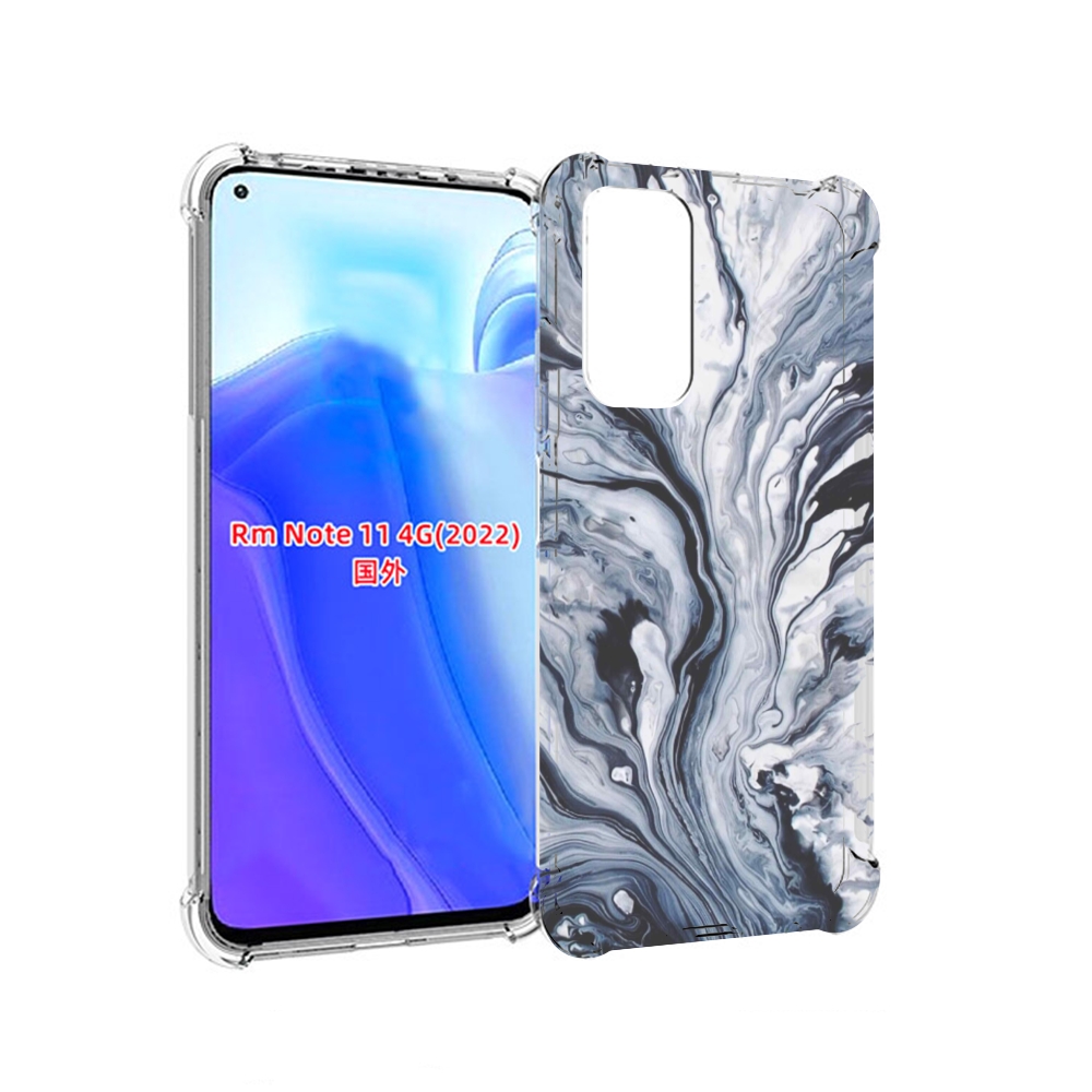 

Чехол MyPads серая краска для Xiaomi Redmi Note 11 4G ( Глобальная версия ), Tocco