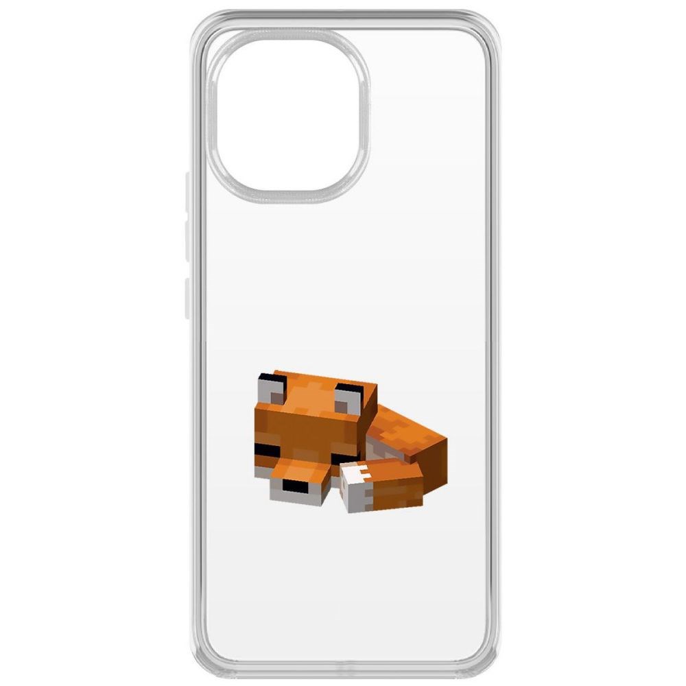 

Чехол-накладка Minecraft-Спящий Лисенок для Xiaomi Mi 11, Прозрачный