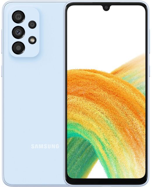 фото Смартфон samsung galaxy a33 5g 6/128gb небесно-голубой (global)