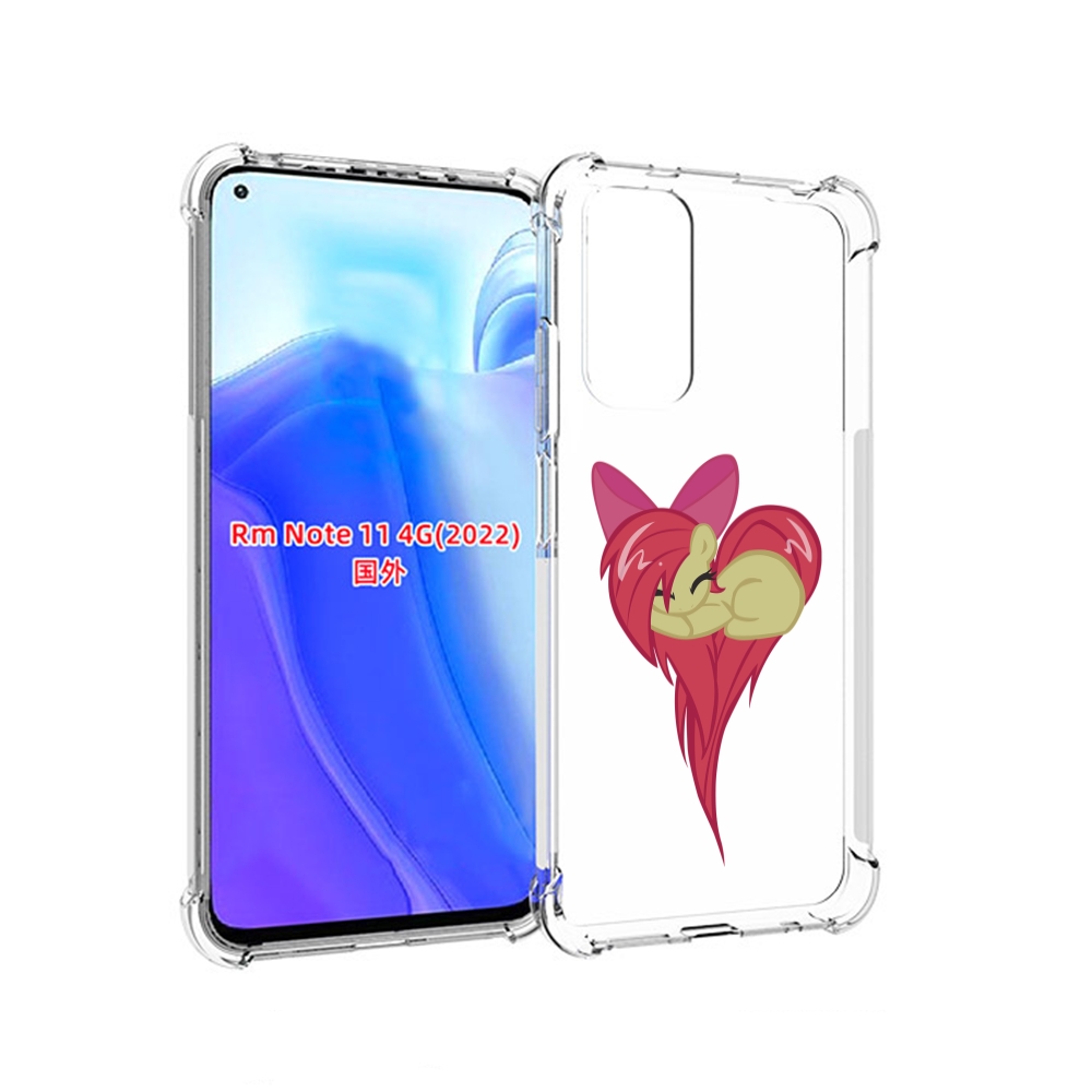 

Чехол MyPads сердце-из-пони для Xiaomi Redmi Note 11 4G ( Глобальная версия ), Tocco