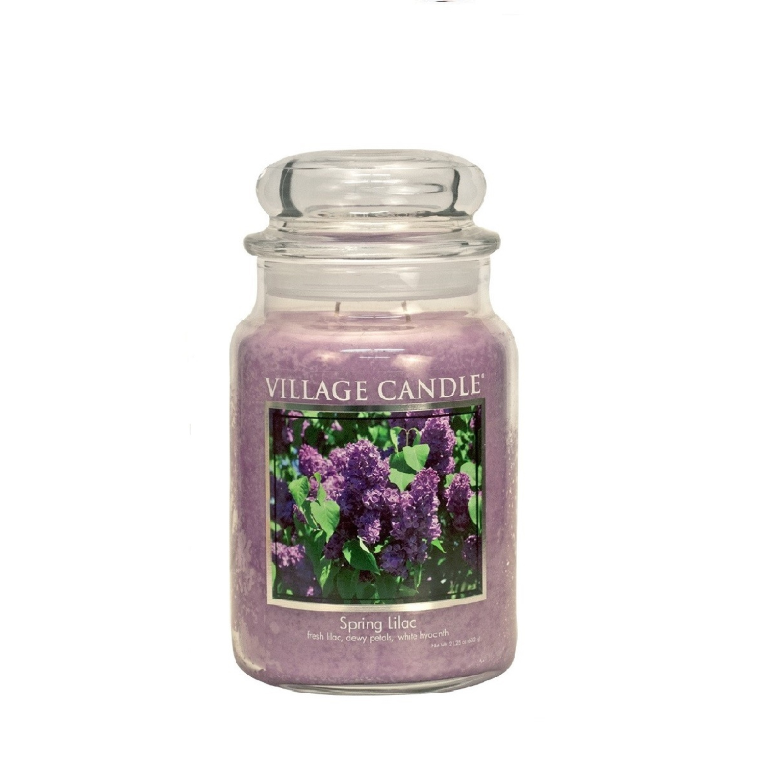 фото Ароматическая свеча village candle "spring lilac", большая