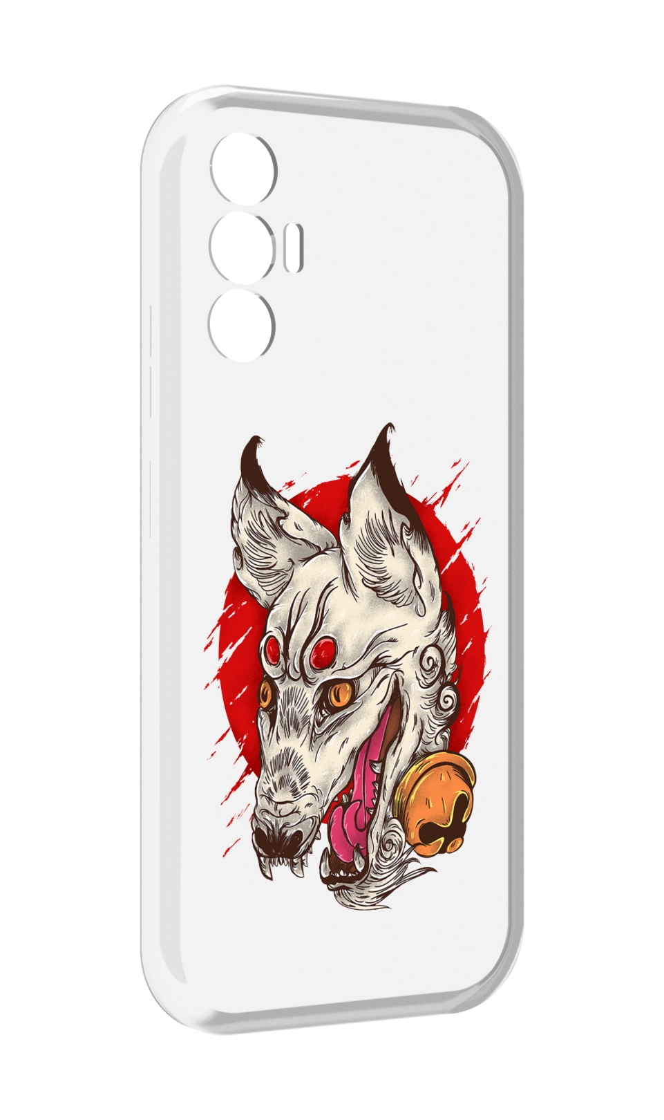 

Чехол MyPads страшная собака для Tecno Pova 3, Прозрачный, Tocco