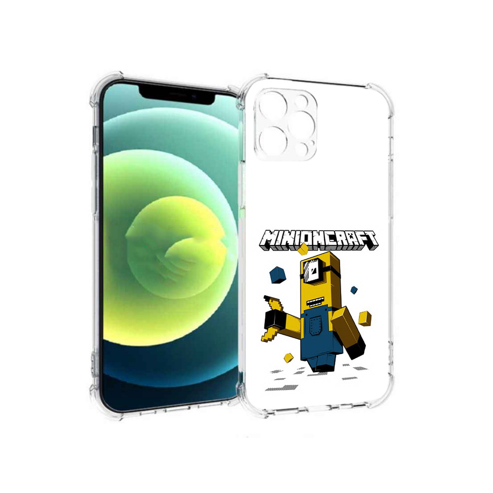 

Чехол MyPads Tocco для Apple iPhone 12 Pro миньон (PT157529.613.478), Прозрачный, Tocco