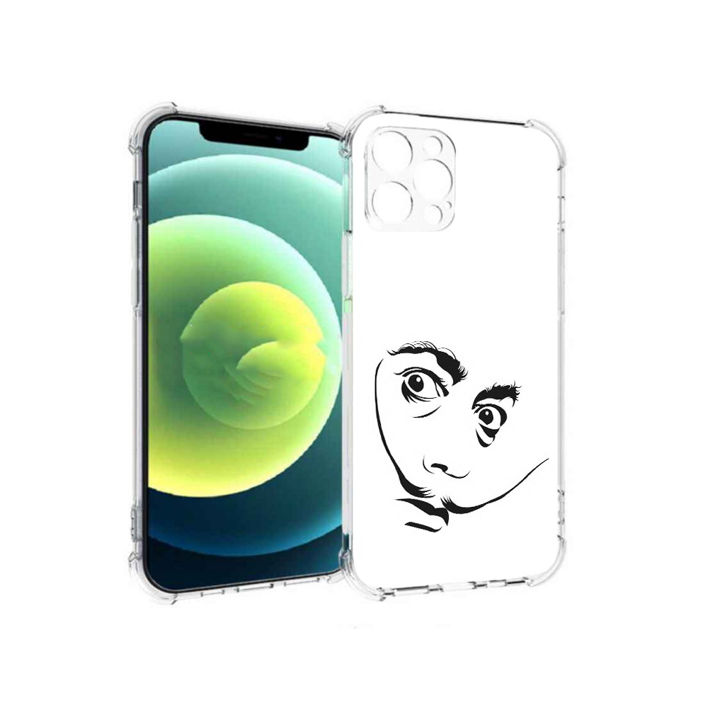

Чехол MyPads Tocco для Apple iPhone 12 Pro мужчина с длинными усами (PT157529.613.487), Прозрачный, Tocco