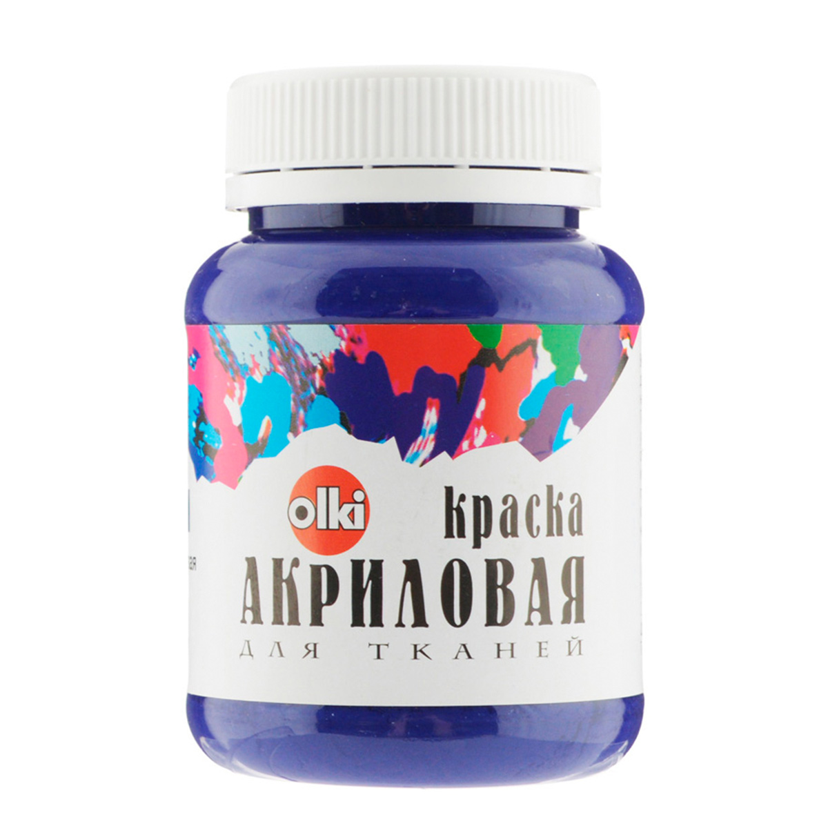 

Акриловая краска для ткани Olki 405060, Фиолетовый