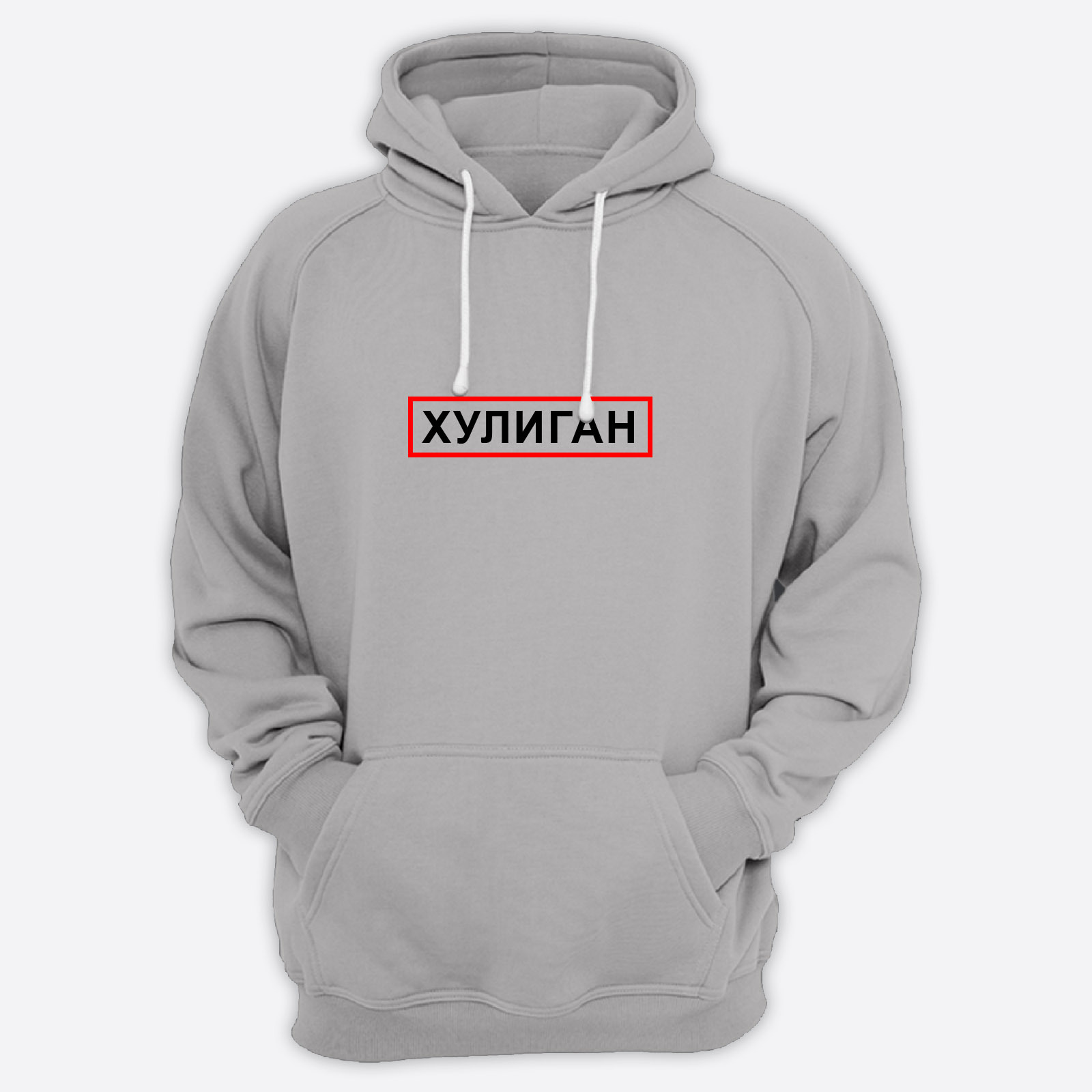 

Худи мужское SHARP&CUT CAC828279 серое 2XL, Серый, CAC828279