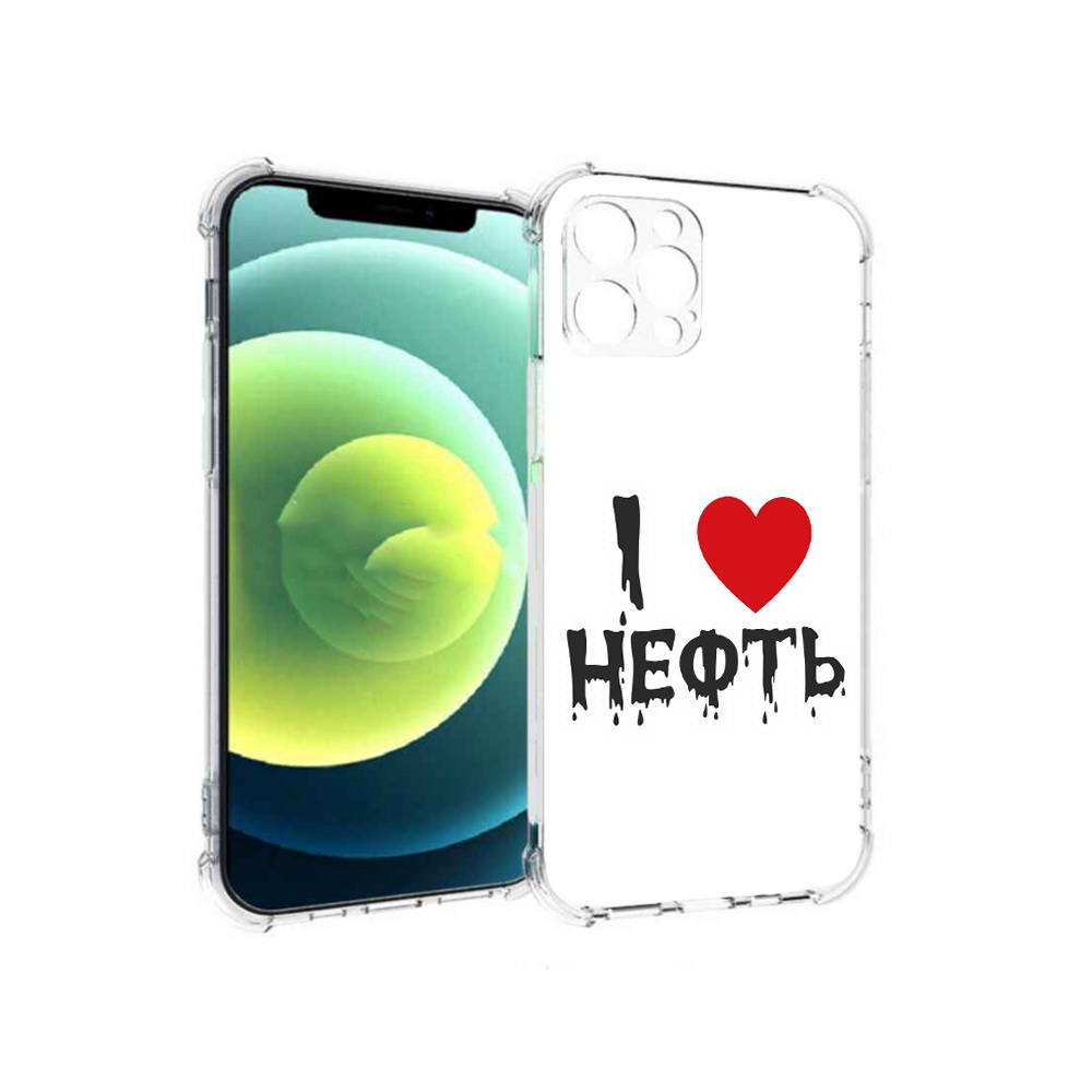

Чехол MyPads Tocco для Apple iPhone 12 Pro нефть (PT157529.613.522), Прозрачный, Tocco