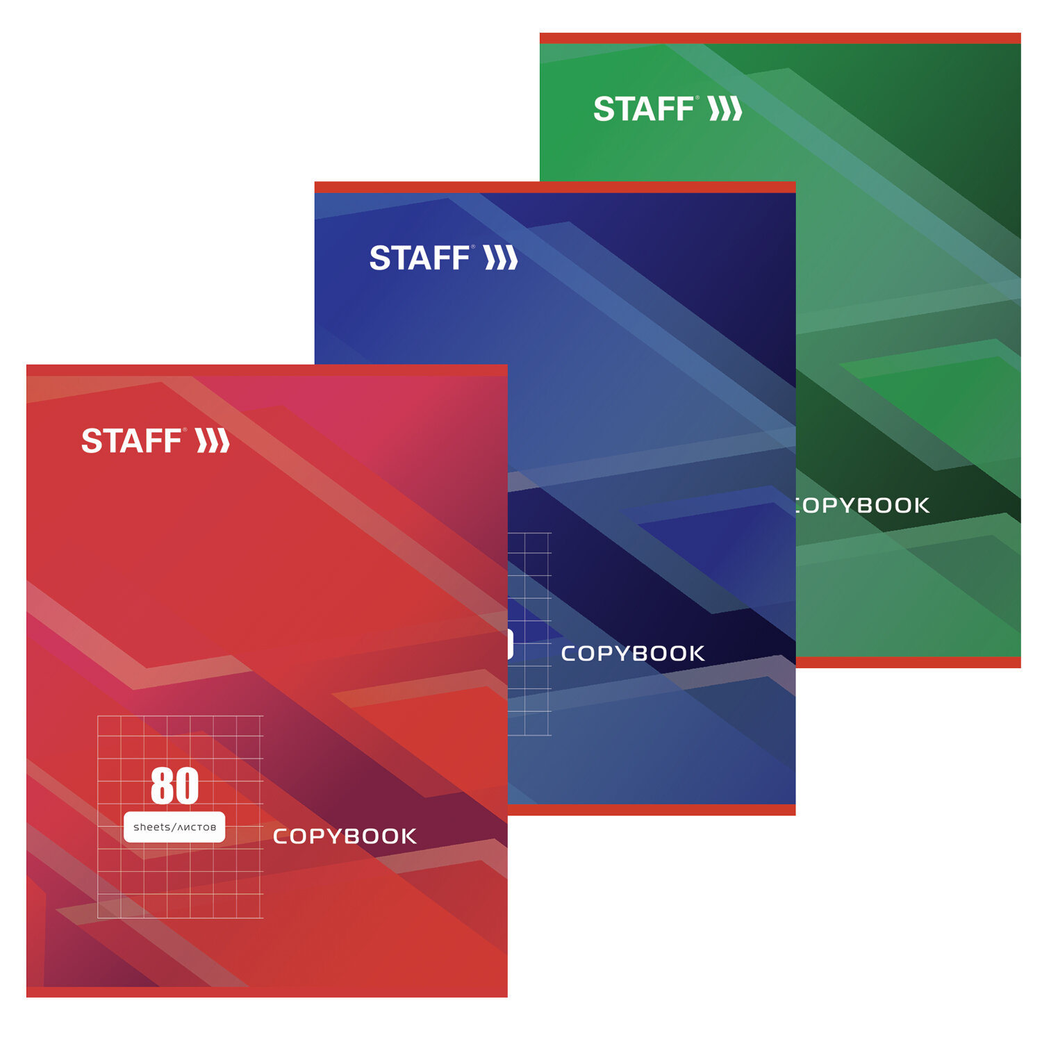 

Тетрадь общая в клетку Staff Basic офсет №2 Эконом 402650, 80 л., 1 шт.