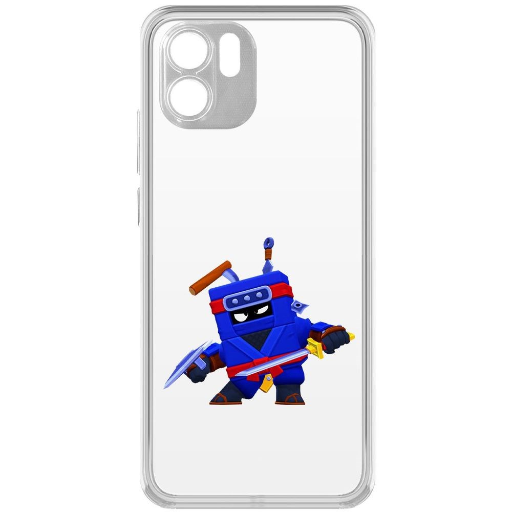 

Чехол-накладка Кейс Brawl Stars-Ниндзя Эш для Xiaomi Redmi A1