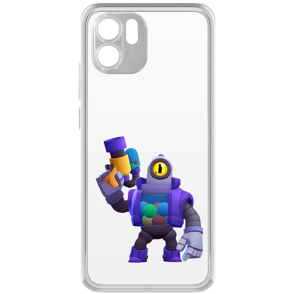 

Чехол-накладка Кейс Brawl Stars-Рико для Xiaomi Redmi A1
