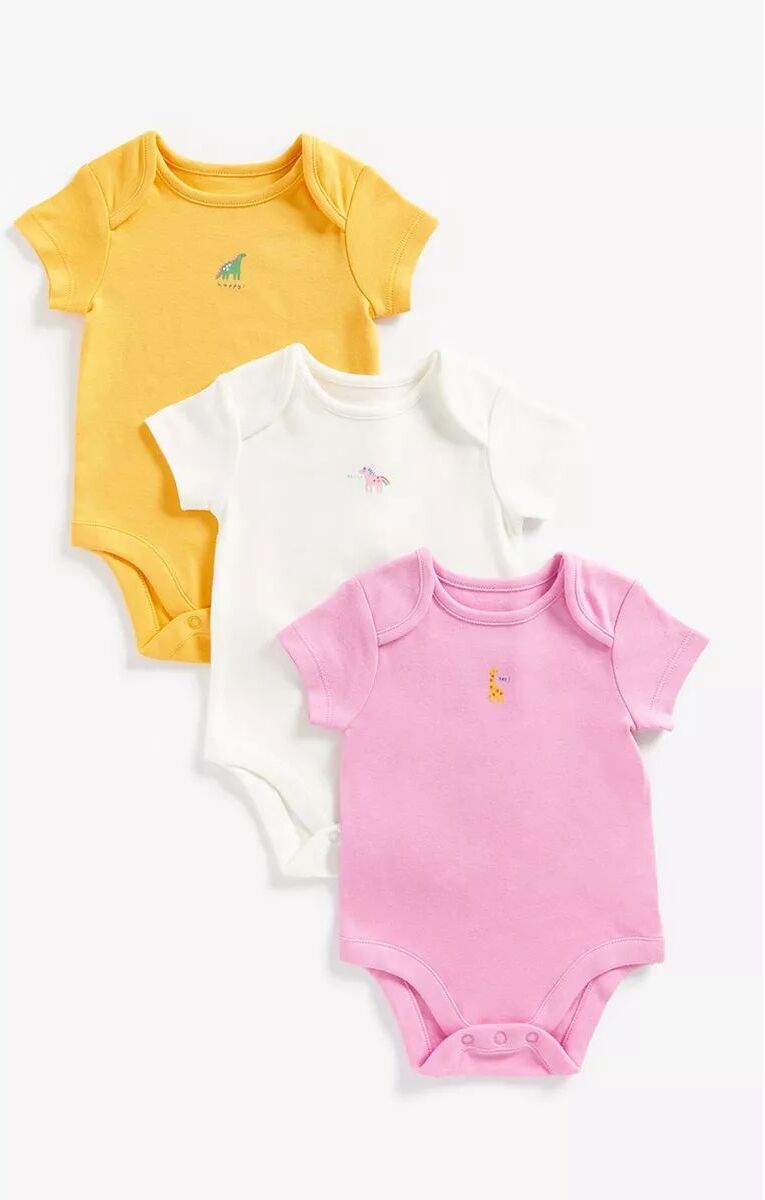 Боди детское 3 шт Mothercare MC-BB437 разноцветный 92 2719₽