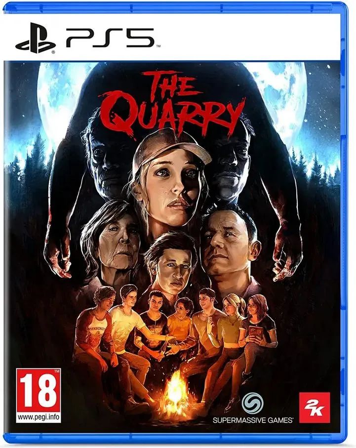 

Игра The Quarry / Диск с игрой (PlayStation 5, Русская версия), The Quarry