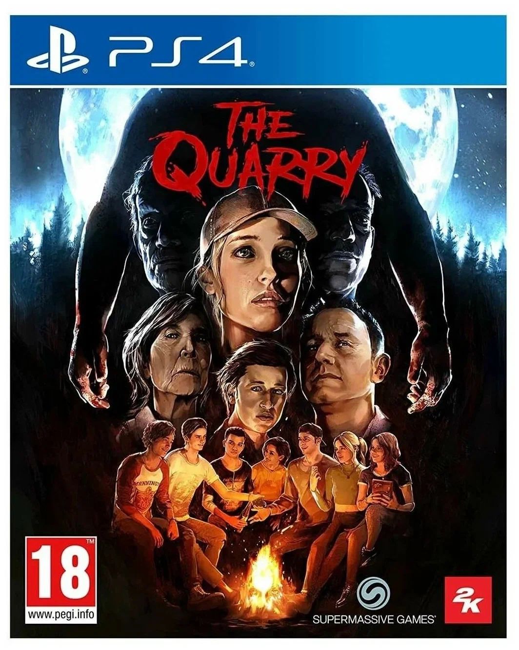 Игра The Quarry / Диск с игрой (PlayStation 4, Русская версия)