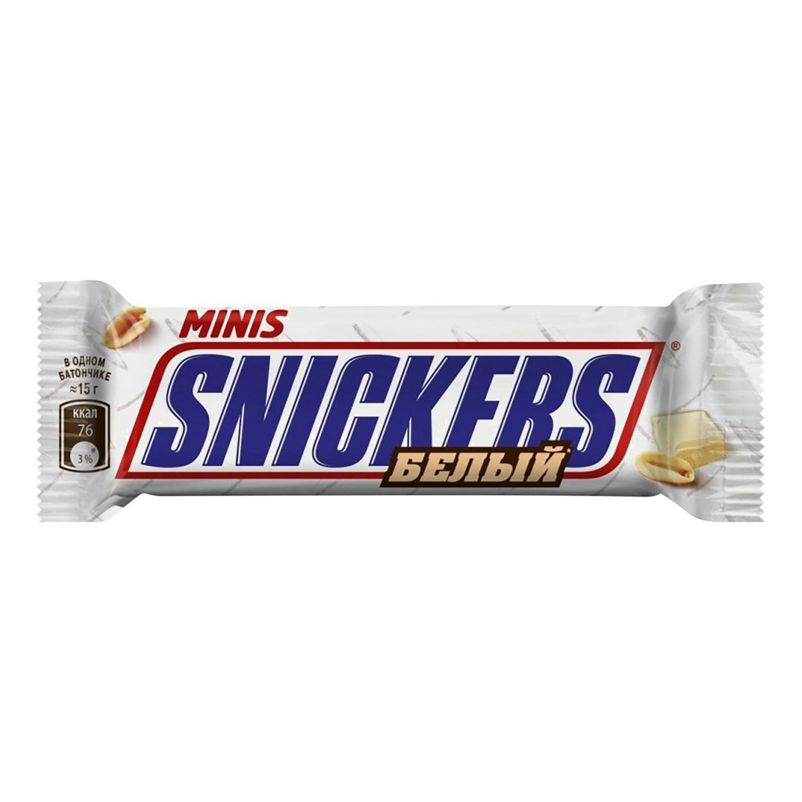 Конфеты шоколадные Snickers White