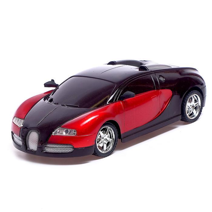 

Р/У машинка BUGATTI цвет красный 1:18 4 канала 27MHz световые эффекты JB0402935