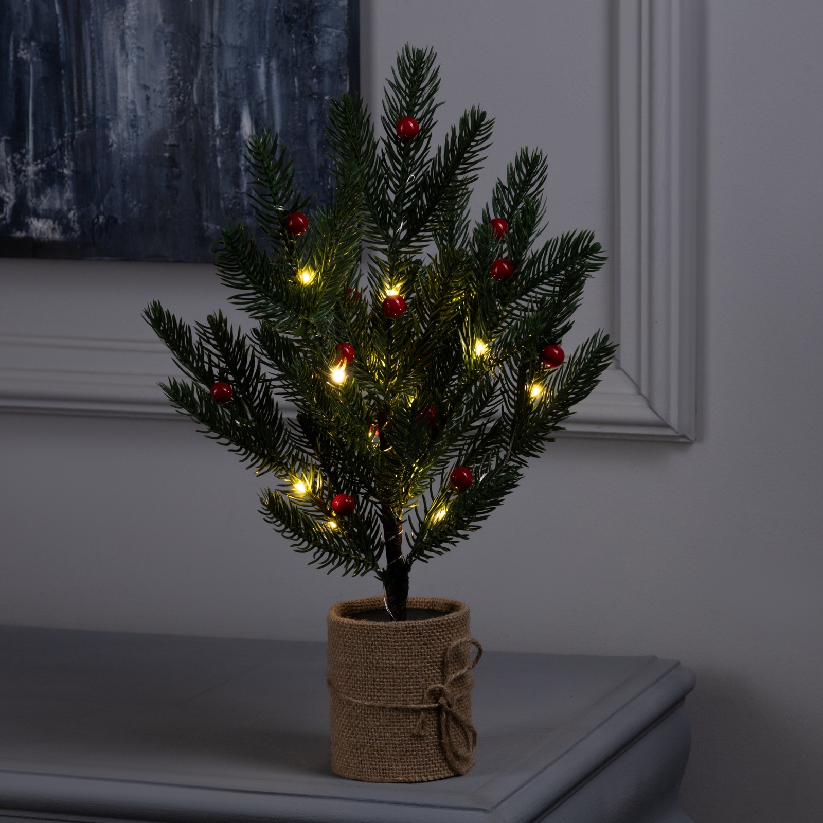 

Светодиодный куст Luazon Lighting 0.35 м Ель