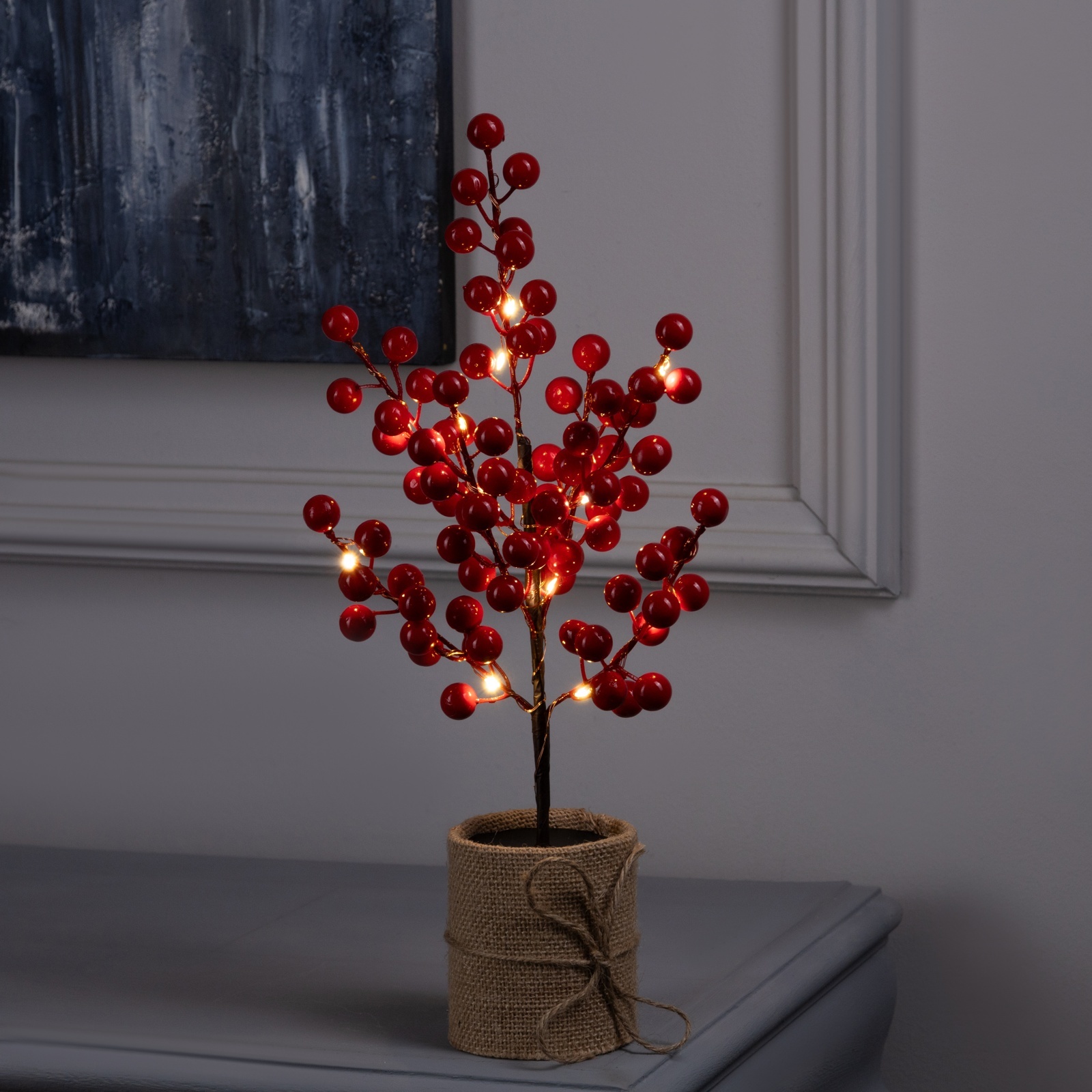

Светодиодный куст Luazon Lighting 0.35 м Ягоды