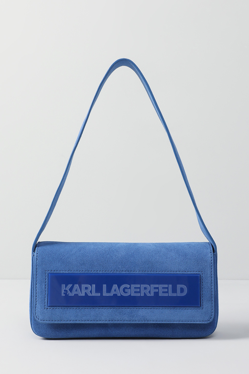 

Сумка-багет женская Karl Lagerfeld 235W3044 синяя, Синий, 235W3044