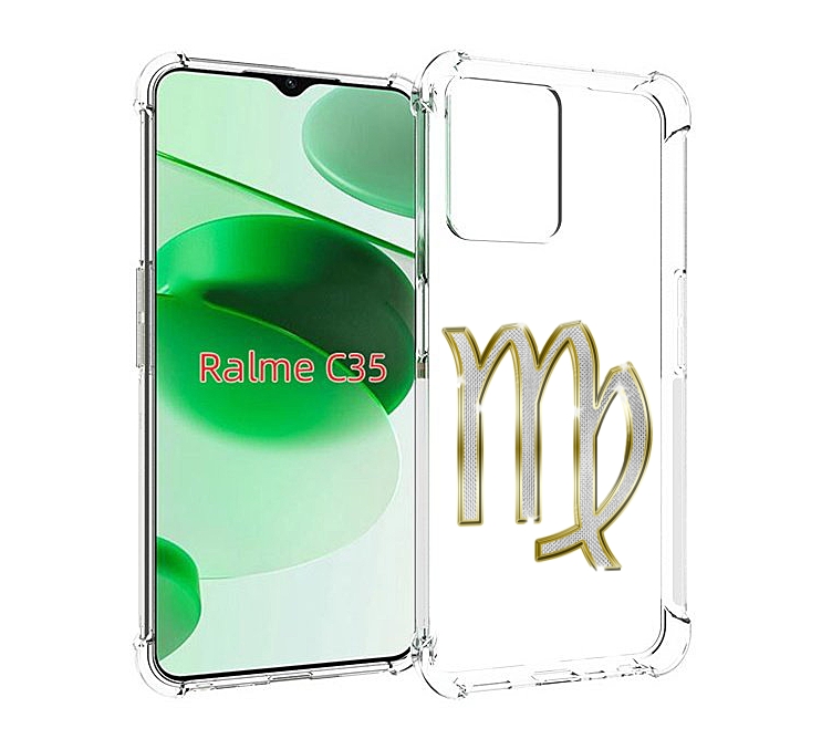 

Чехол MyPads знак-зодиака-дева-6 для Realme C35 / Narzo 50A Prime, Прозрачный, Tocco