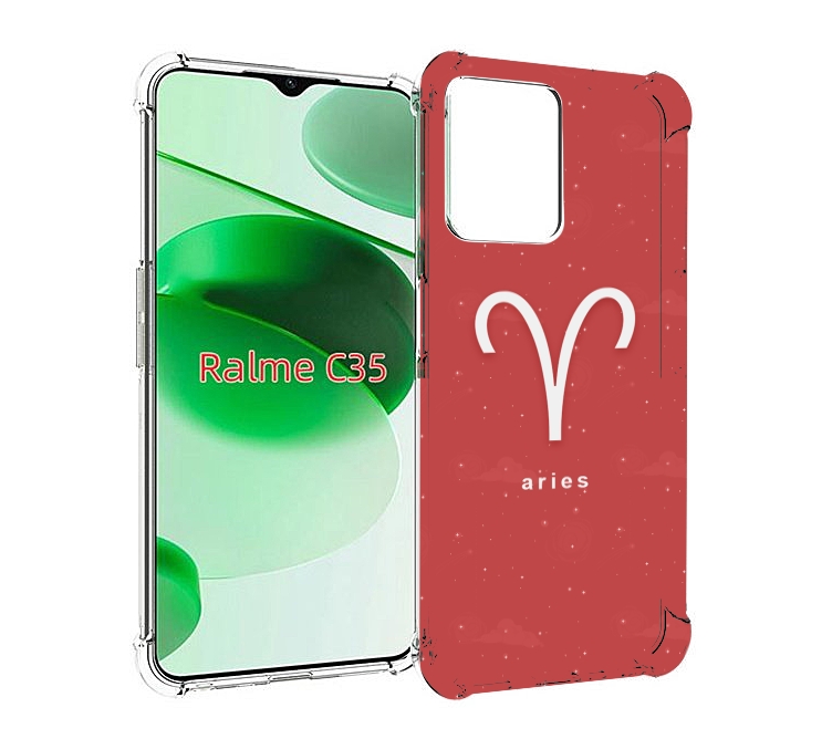 

Чехол MyPads знак-зодиака-овен-5 для Realme C35 / Narzo 50A Prime, Прозрачный, Tocco
