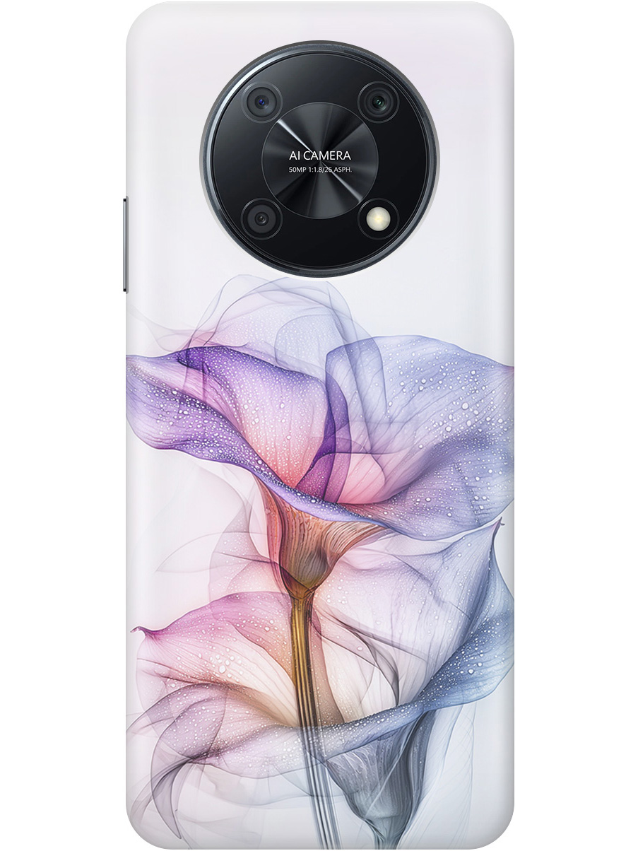

Силиконовый чехол на Huawei nova Y90 с принтом "Прозрачные калы", Прозрачный;белый;серый;фиолетовый, 740188621