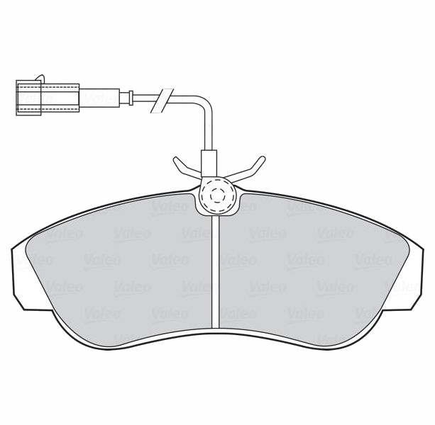 

Колодки тормозные передние Citroen Jumper 94>06 Fiat Ducato 94>02 Peugeot Boxer 94>02 VALE