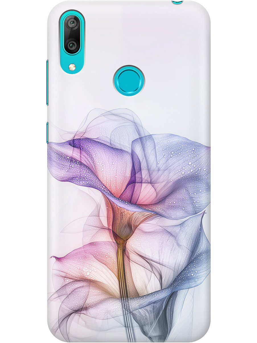 

Силиконовый чехол на Huawei Y7 (2019) с принтом "Прозрачные калы", Прозрачный;белый;серый;фиолетовый, 720668221