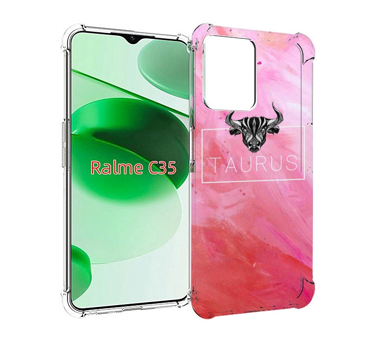 

Чехол MyPads знак-зодиака-телец-3 для Realme C35 / Narzo 50A Prime, Прозрачный, Tocco