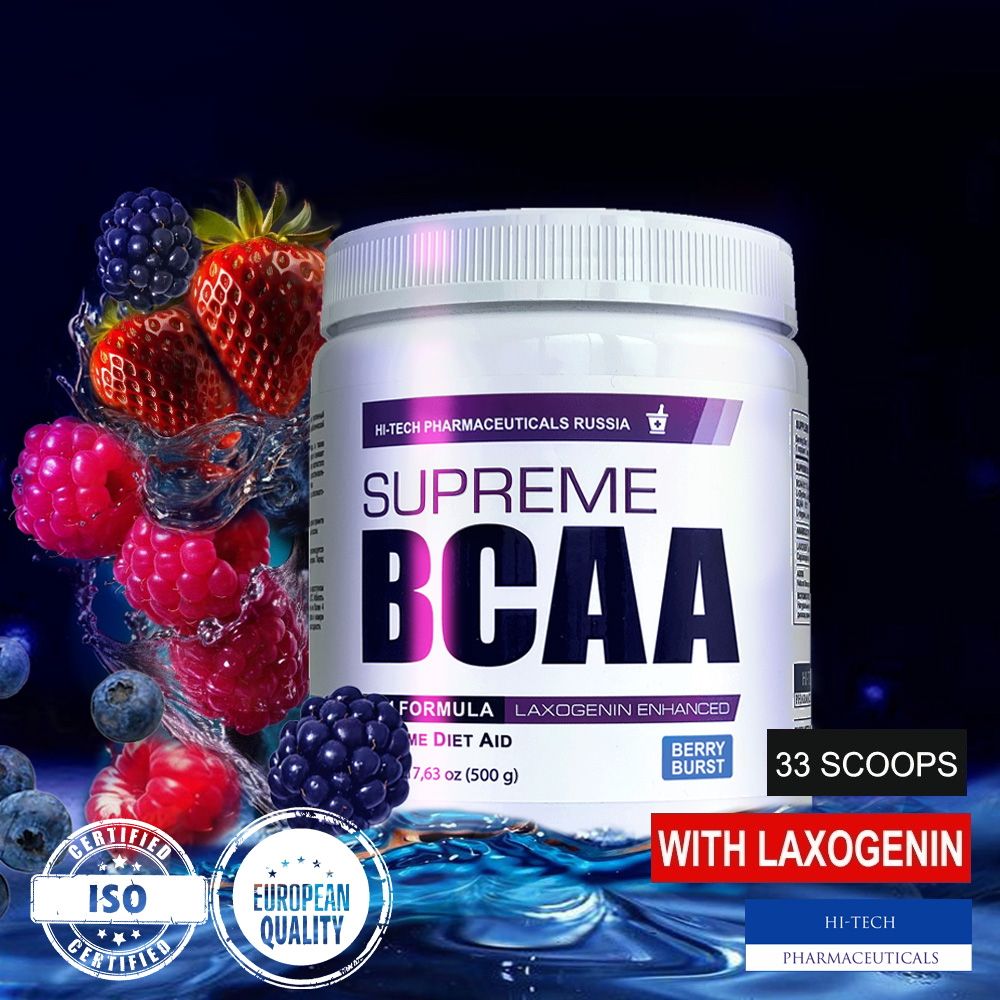 Аминокислоты SUPREME BCAA 8:1:1, со вкусом Ягодный взрыв, 500 г