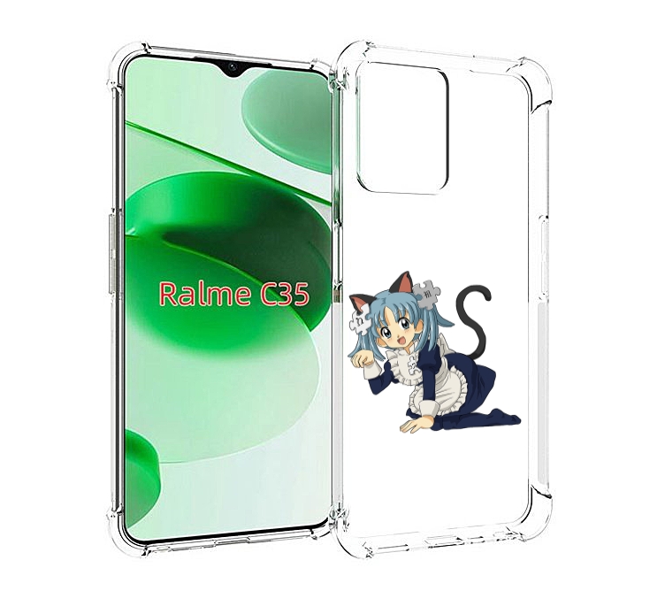 

Чехол MyPads аниме3 для Realme C35 / Narzo 50A Prime, Прозрачный, Tocco