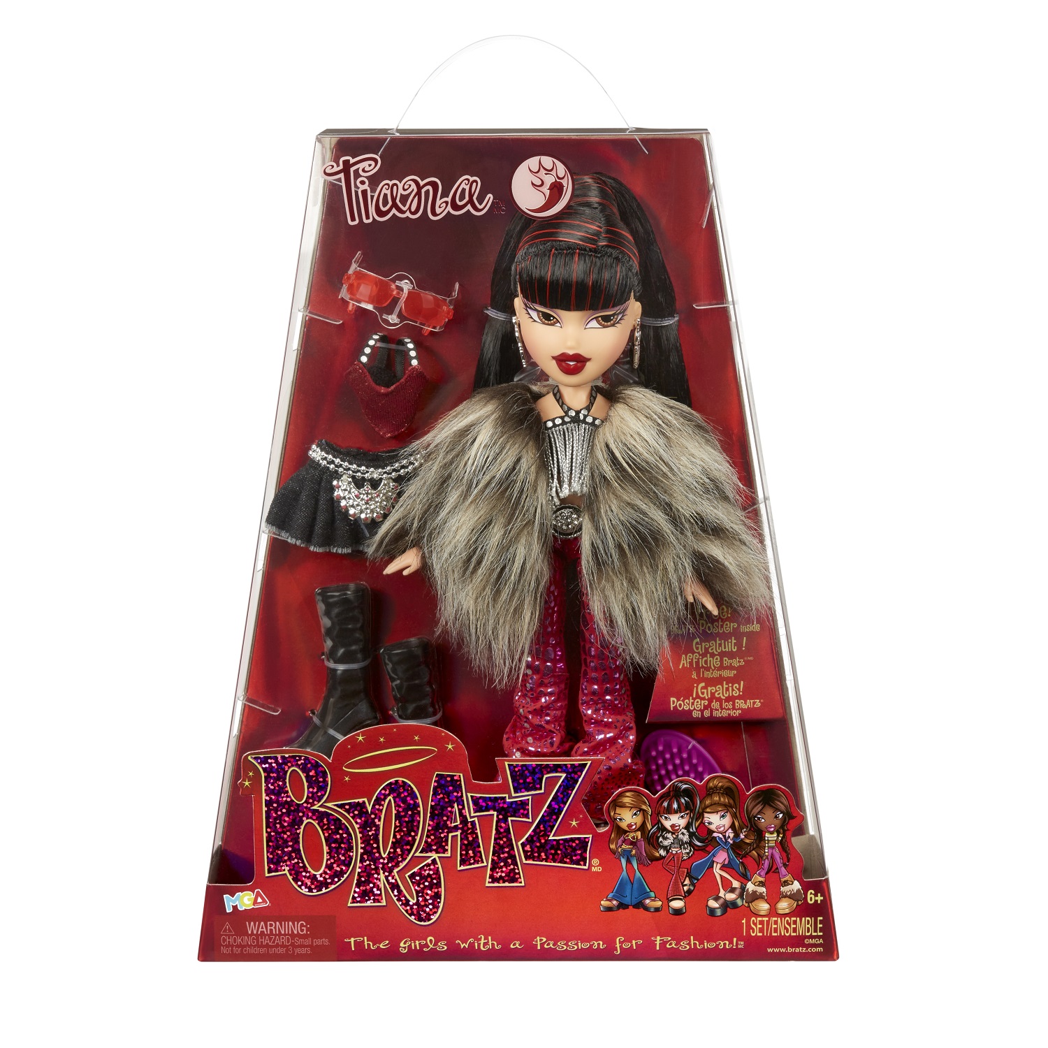 Кукла Bratz Тиана Серия 3 с аксессуарами