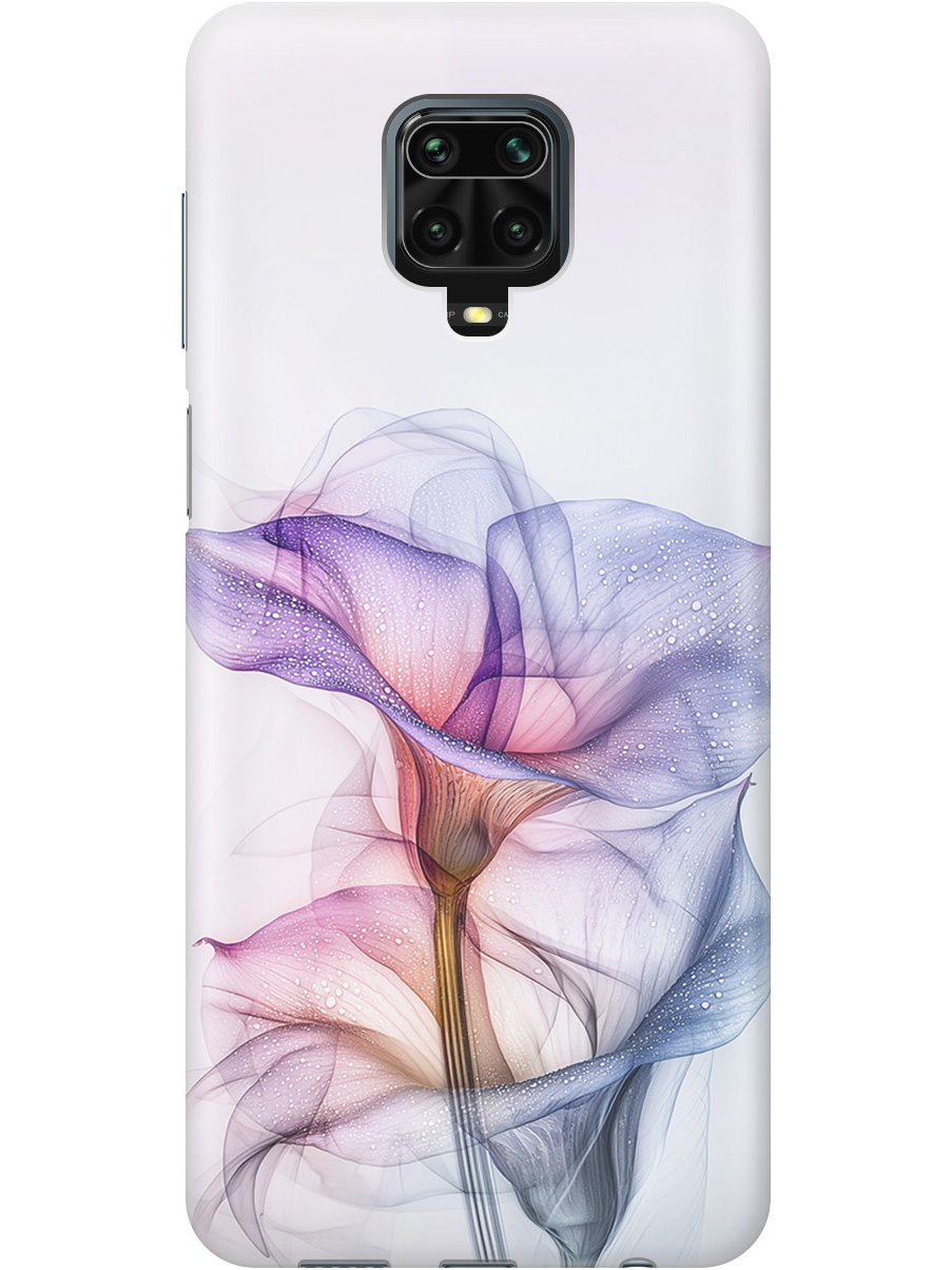 

Силиконовый чехол на Xiaomi Redmi Note 9s/Note 9 Pro с принтом "Прозрачные калы", Прозрачный;белый;серый;фиолетовый, 722942121