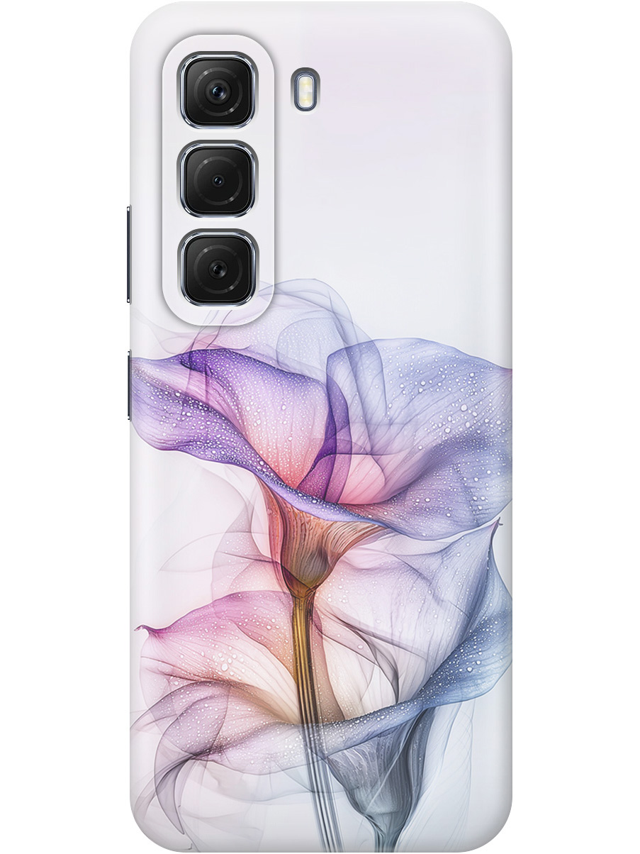 

Силиконовый чехол на Infinix Hot 50 4G с принтом "Прозрачные калы", Прозрачный;белый;серый;фиолетовый, 786718721