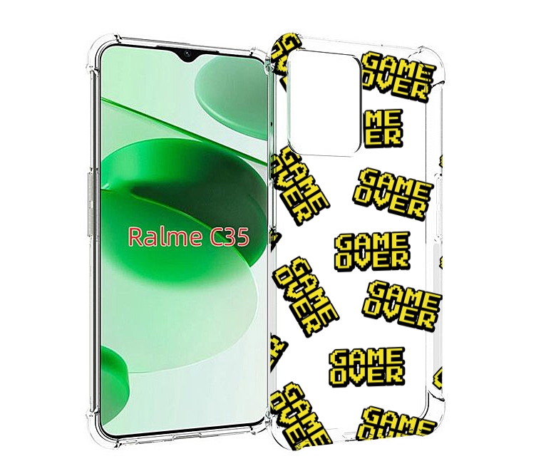 

Чехол MyPads игра-окончена для Realme C35 / Narzo 50A Prime, Прозрачный, Tocco