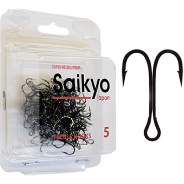 

Крючки Saikyo двойн.Normal Shank KH-11041 BN (№1 BN /(100шт))