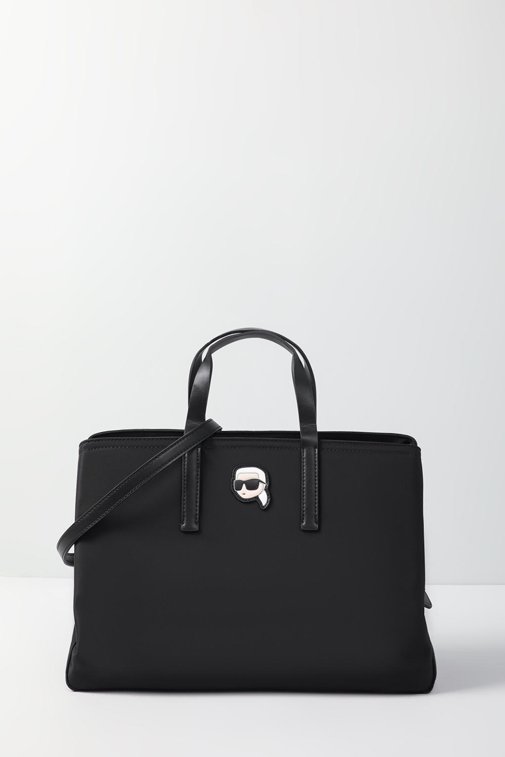 

Сумка тоут женская Karl Lagerfeld 236W3075 черная, Черный, 236W3075