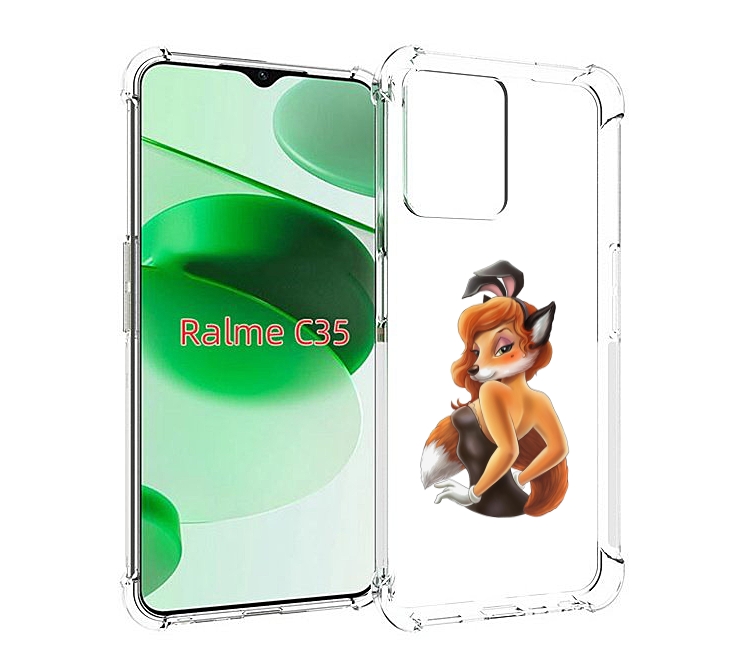

Чехол MyPads баронесса для Realme C35 / Narzo 50A Prime, Прозрачный, Tocco