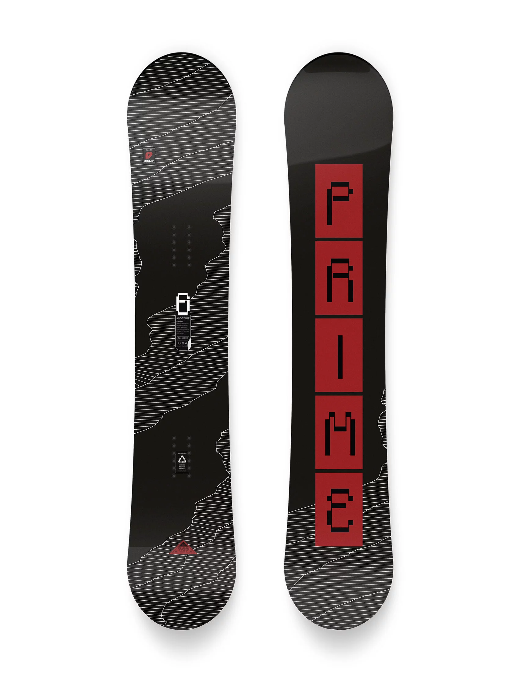 Сноуборд Prime Grip С11 черный 163W см 2023