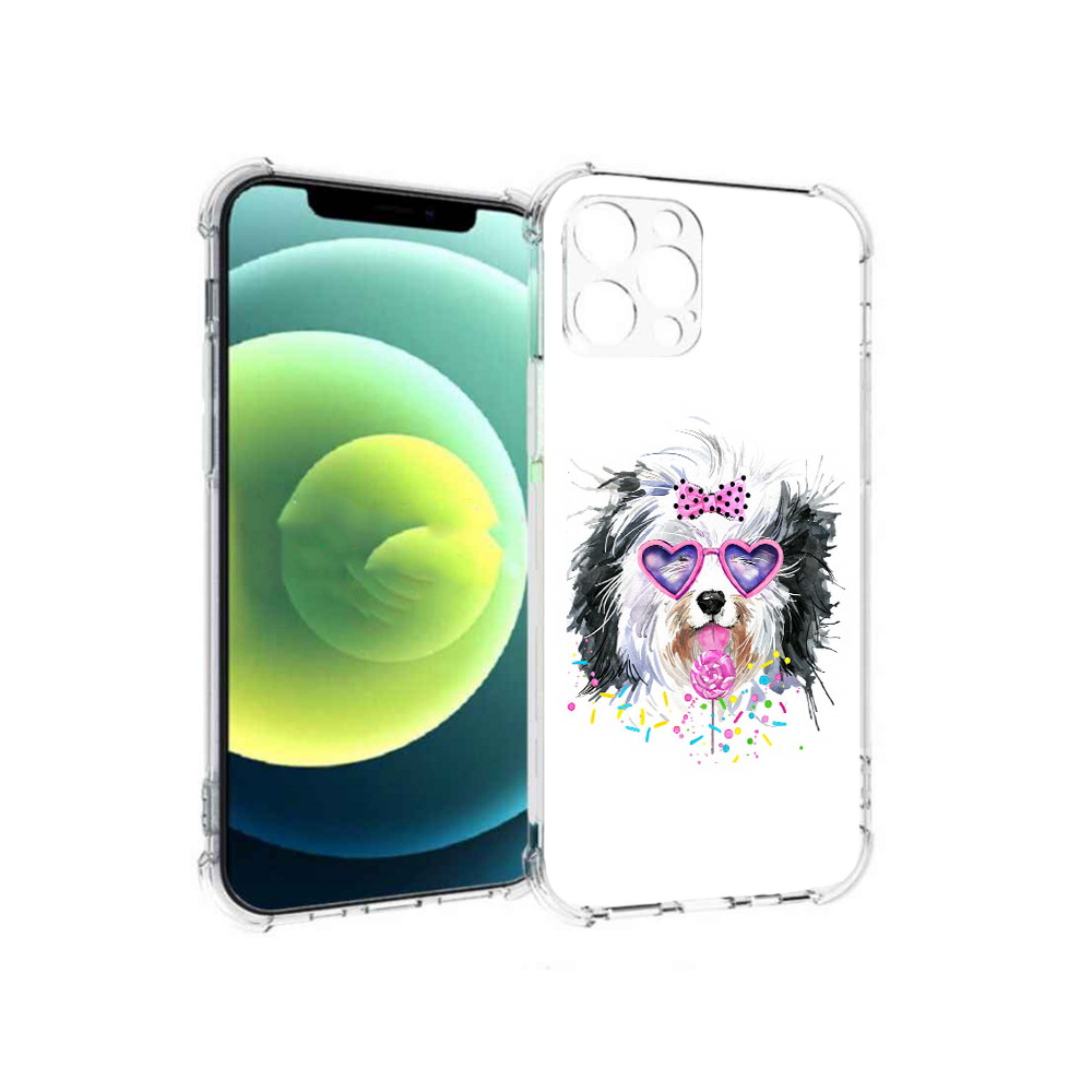 

Чехол MyPads Tocco для Apple iPhone 12 Pro пушистик (PT157529.613.559), Прозрачный, Tocco
