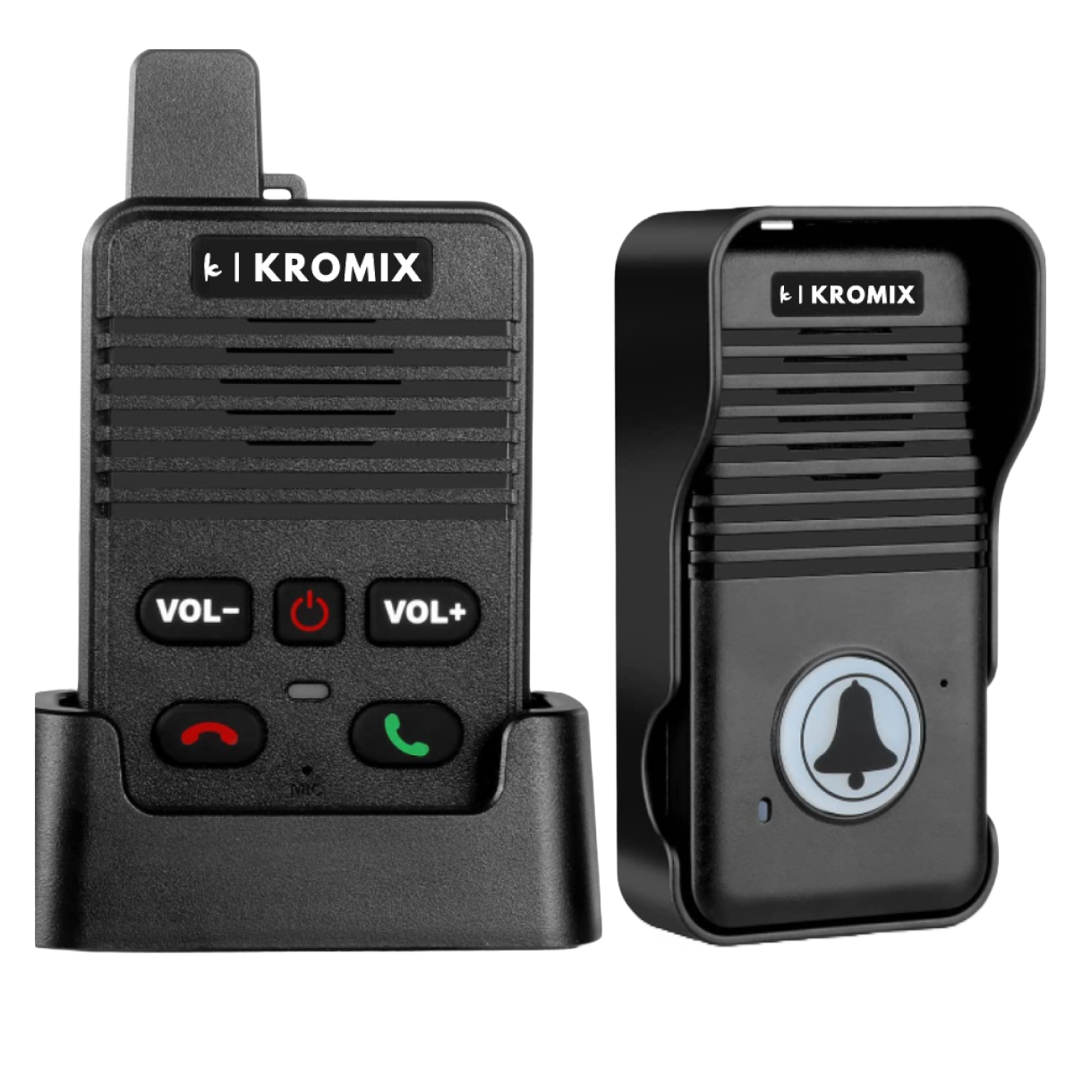 Беспроводной дверной звонок-рация Kromix STR05 с влагозащитой