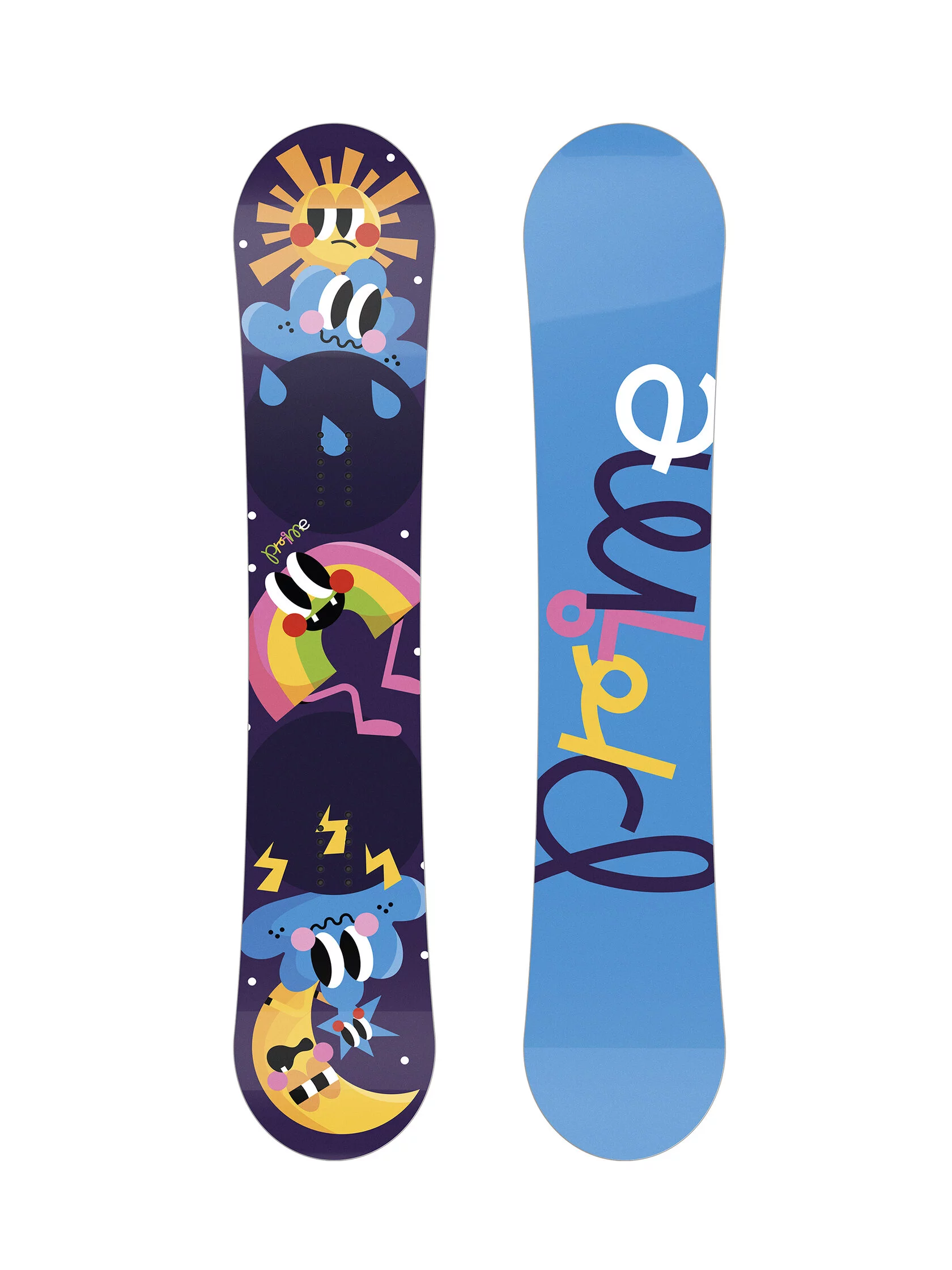 Сноуборд Prime Kids Play фиолетовый 120 см 2023