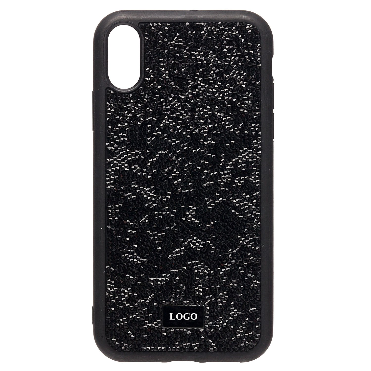 

Чехол iPhone XR пластиковый Posh Shine <черный>, iPhone XR