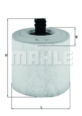 

Элемент Фильтрующий Воздушного Фильтра Mahle/Knecht Lx301516