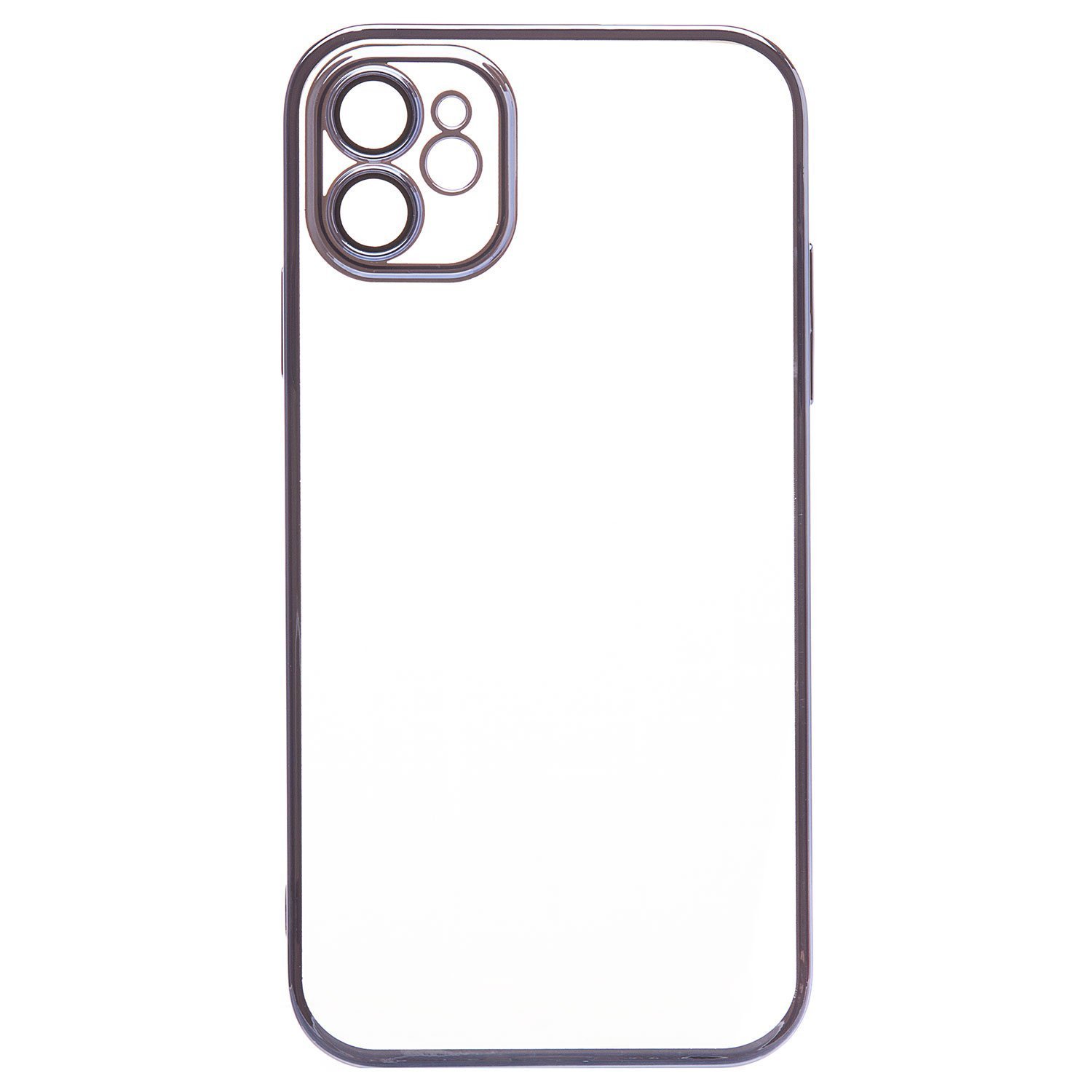 

Чехол iPhone 11 пластиковый с закрытой камерой <синий>, iPhone 11