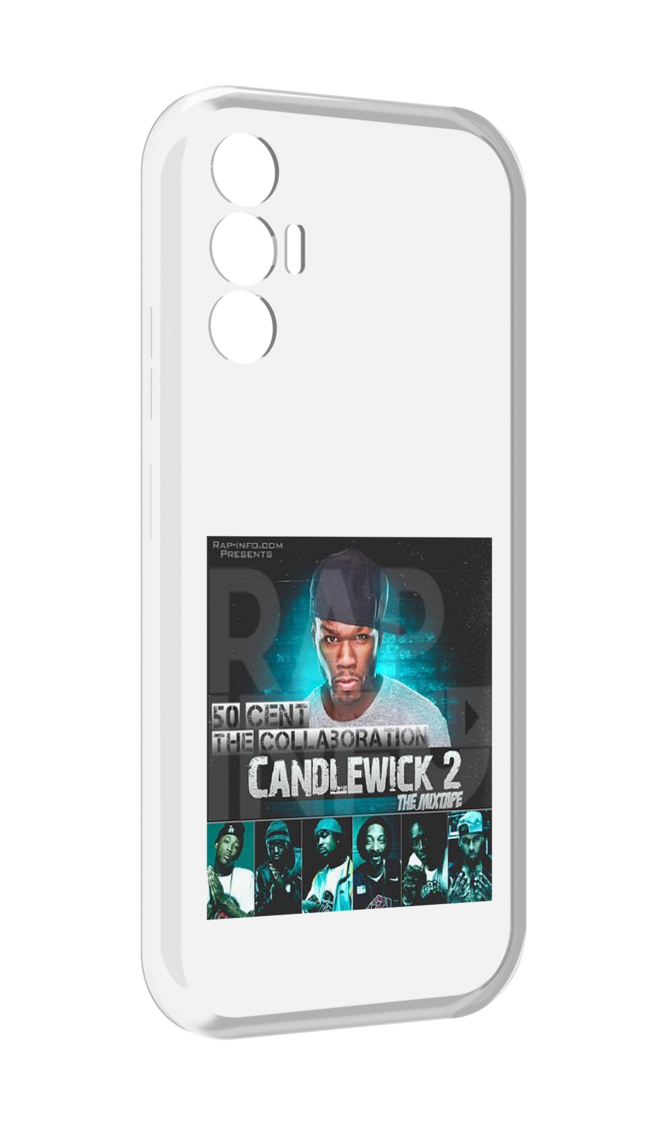 

Чехол MyPads 50 Cent - CandleWick 2 для Tecno Pova 3, Прозрачный, Tocco