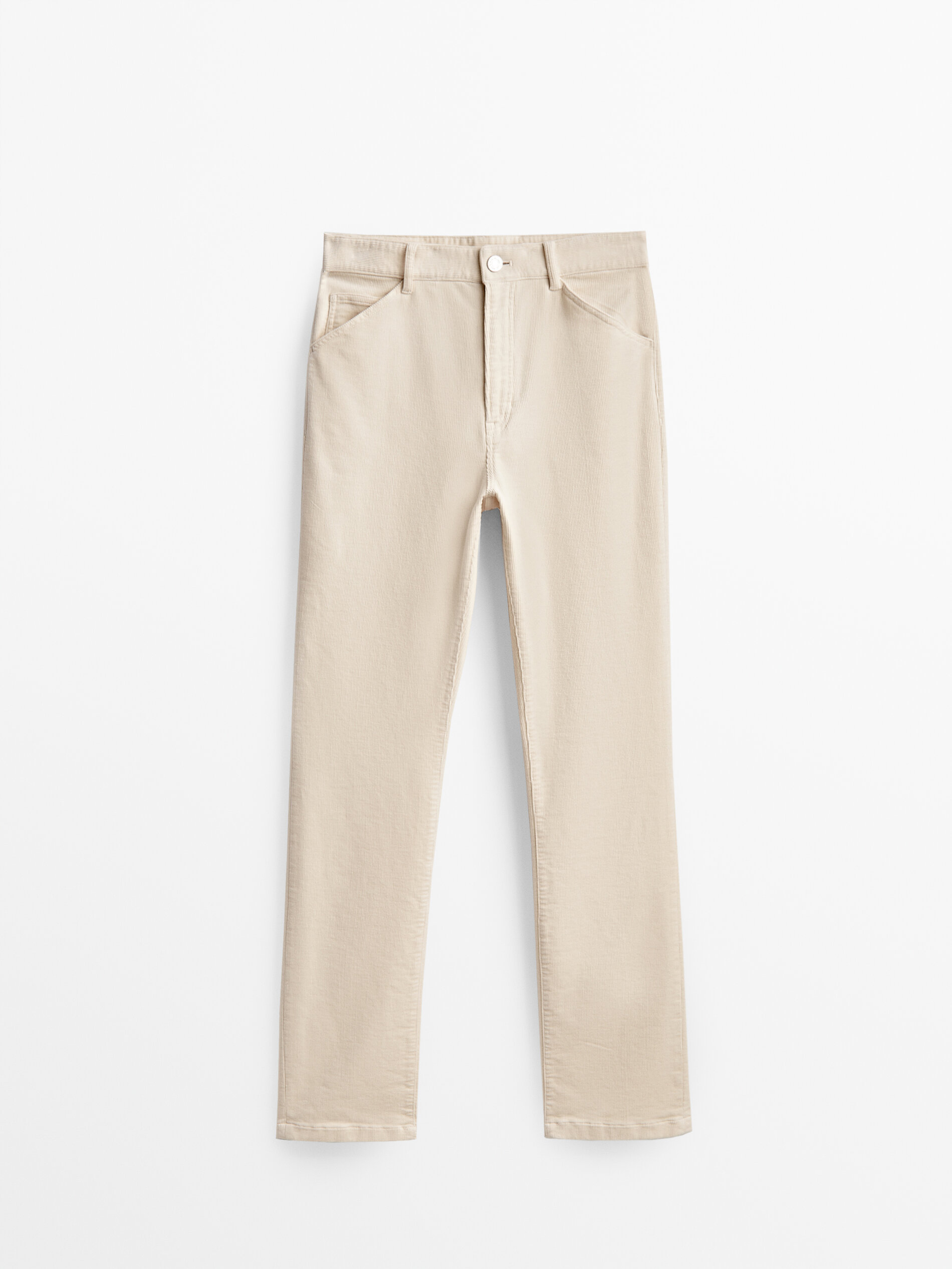 

Брюки женские Massimo Dutti 05049901712 белые 38, 05049901712
