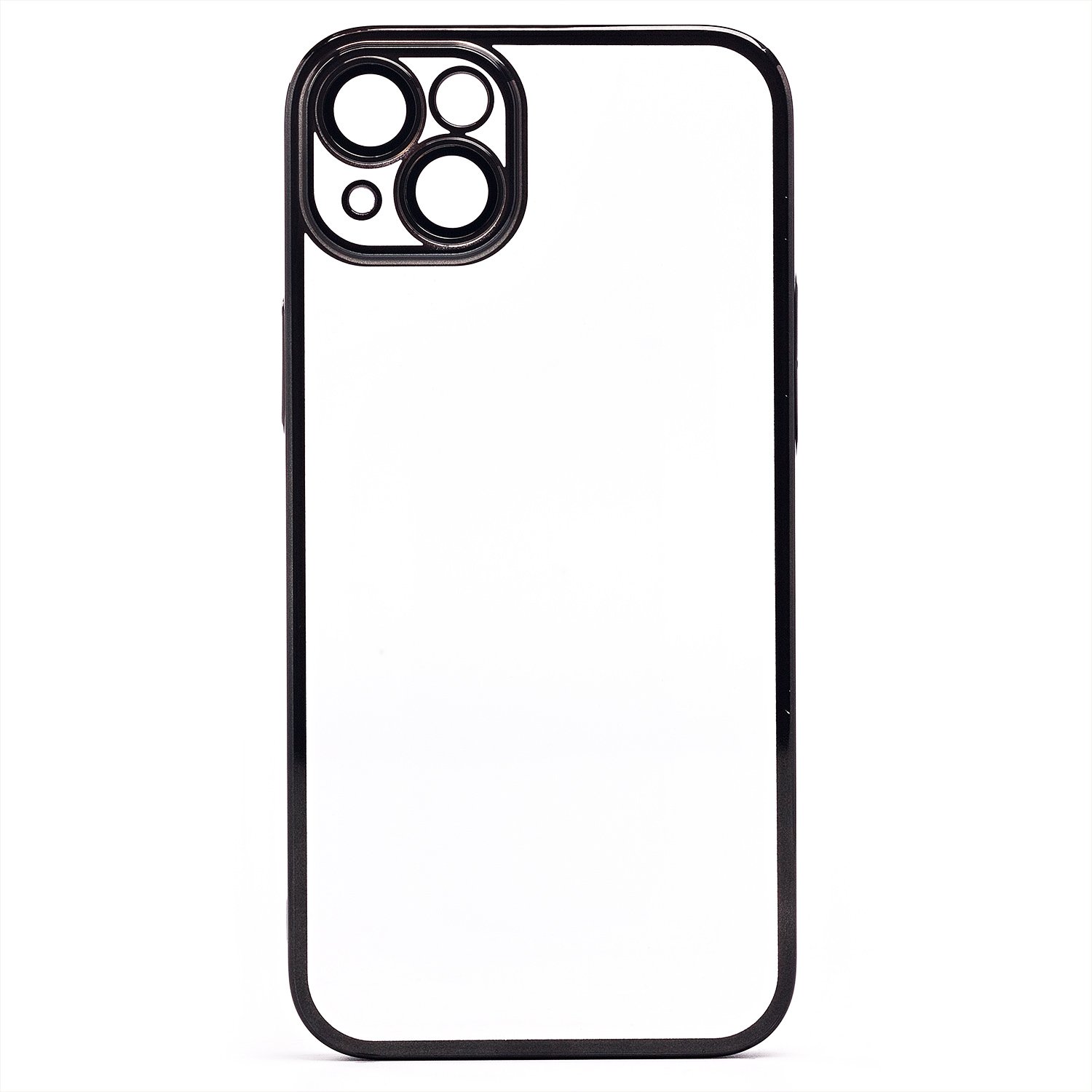 

Чехол iPhone 14 Plus пластиковый с закрытой камерой <черный>, iPhone 14 Plus