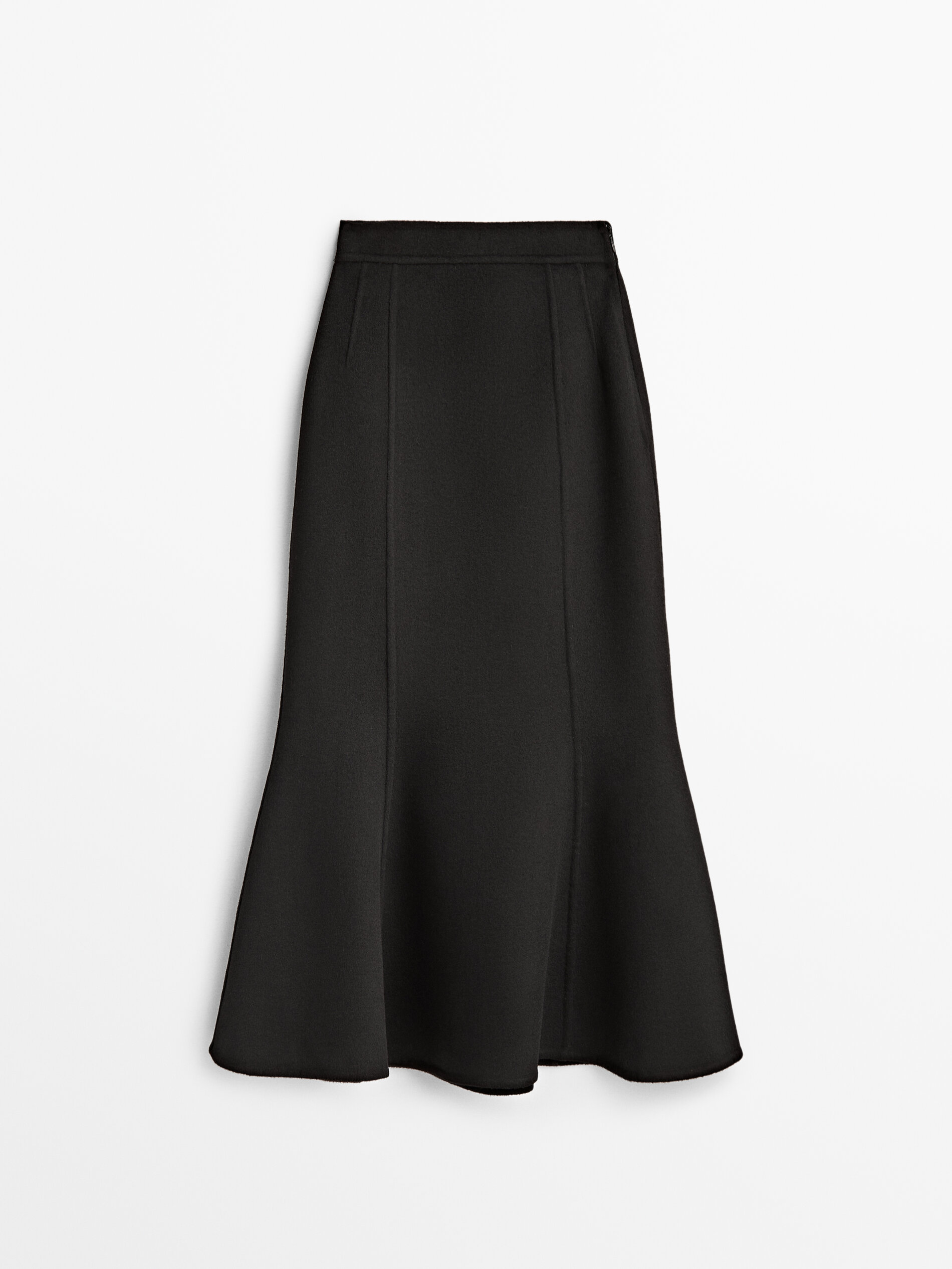 

Юбка женская Massimo Dutti 09304954800 черная M, 09304954800